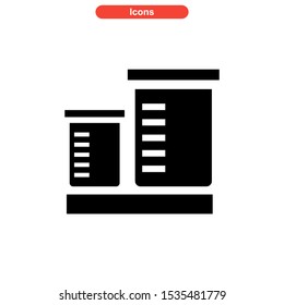 laboratory icon isolated sign symbol vector illustration - high quality black style vector icons
