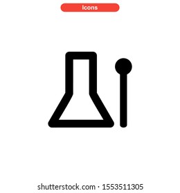 laboratory icon isolated sign symbol vector illustration - high quality black style vector icons
