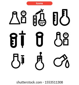 laboratory icon isolated sign symbol vector illustration - Collection of high quality black style vector icons
