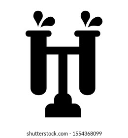 laboratory icon isolated sign symbol vector illustration - high quality black style vector icons
