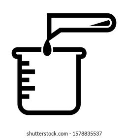 laboratory icon isolated sign symbol vector illustration - high quality black style vector icons
