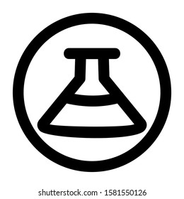 laboratory icon isolated sign symbol vector illustration - high quality black style vector icons
