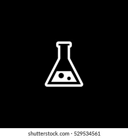 laboratory icon, isolated, white background