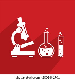 laboratory icon , pharmacy icon vector