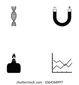 laboratory icon set