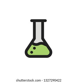 Laboratory Icon Vector Illustration in Filled Style for Any Purpose
