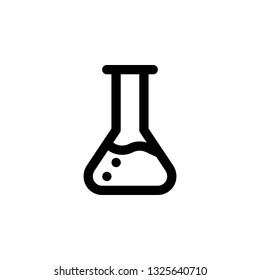 Laboratory Icon Vector Illustration in Line Style for Any Purpose