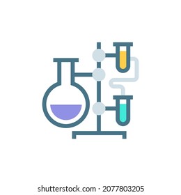 LABORATORY icon in vector. Logotype