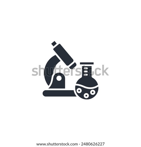 laboratory icon. vector.Editable stroke.linear style sign for use web design,logo.Symbol illustration.