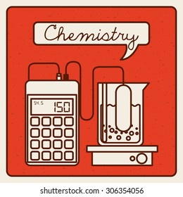 laboratory icons design, vector illustration eps10 graphic 