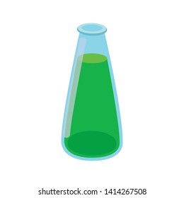 laboratory instruments in white background