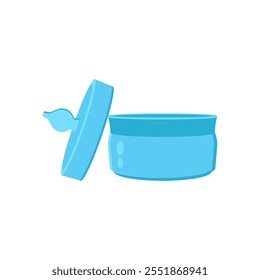 Laboratory Jar Flat Icon, Vector illustration