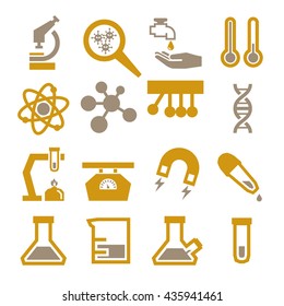 laboratory, lab icon set