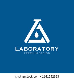 laboratory logo company triangle MOLECULE