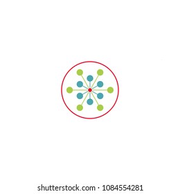 laboratory logo design concept