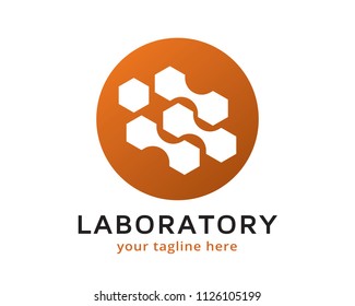 Laboratory Logo Design or Technology Logo