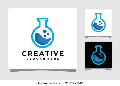 Laboratory Logo Template Design Inspiration