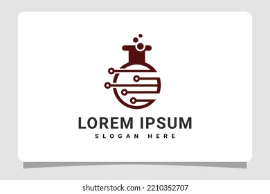 Laboratory Logo Template Design Inspiration