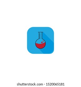 Laboratory logo template vector icon design