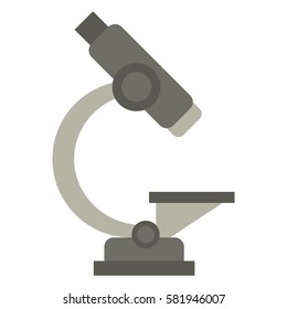 laboratory microscope equipment icon