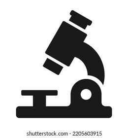 Laboratory Microscope icon. Lab Concept Vector illustration