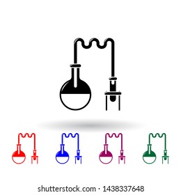 laboratory multi color icon. Elements of science set. Simple icon for websites, web design, mobile app, info graphics