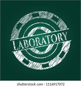 Laboratory on blackboard