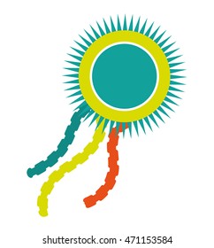 laboratory particle isolated icon vector illustration design