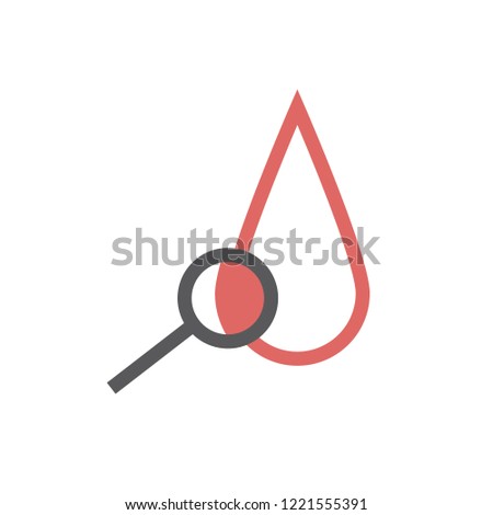 Laboratory, research and ecology vector icon. Vector sign for web graphic.