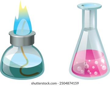 Icono de línea de investigación de laboratorio. Ciencia, biología, investigación. Ciencia. Ilustración vectorial para temas como ciencia, investigación, biología