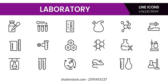 laboratory, research, scientist, experiment, lab, science, chemical, toxic, microscope, Vector illustration