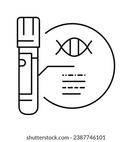 laboratory researchment line icon vector. laboratory researchment sign. isolated contour symbol black illustration