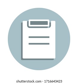 Laboratory, results badge icon. Simple glyph, flat vector of laboratory icons for ui and ux, website or mobile application