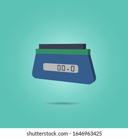 Laboratory scales isometric icon. Simple color vector of science icons for ui and ux, website or mobile application