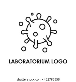 Laboratory, Science, Chemical logo design template