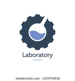 Laboratory Science Logo Design