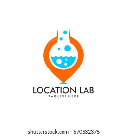 Laboratory science logo design