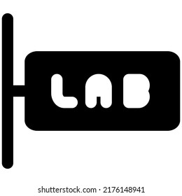 Laboratory for science stream batch student’s signboard