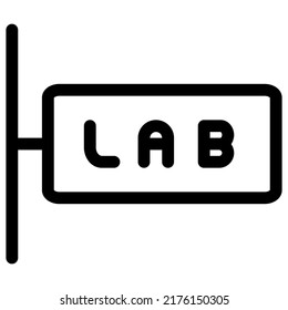 Laboratory for science stream batch student’s signboard