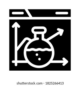 vector de icono de glifo de optimización de sesión de laboratorio. señal de optimización de laboratorio de seo. símbolo de contorno aislado ilustración negra