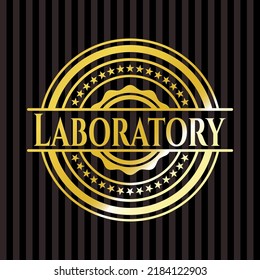 Señal brillante de laboratorio. Ilustración vectorial. Detallado. 
