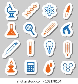 laboratory stickers