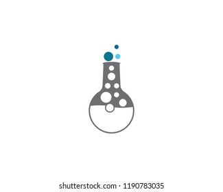 Laboratory symbol illustration