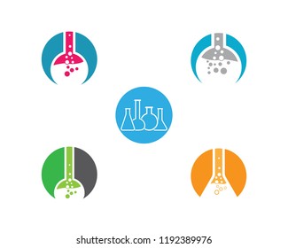 Laboratory symbol illustration