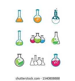 Laboratory symbol  vector illustration design