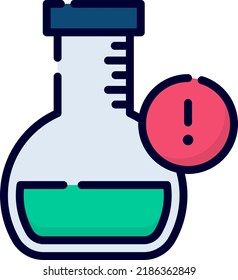 laboratory test icon, healthcare and medical icon.
