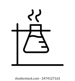 Laboratory Test Icon Ideal for Science and Medical Research Designs