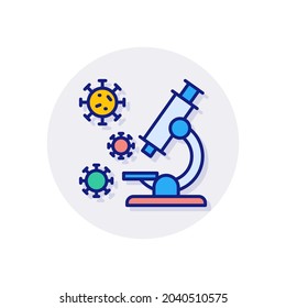 Laboratory Testing icon in vector. Logotype