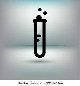 Laboratory test-tube icon