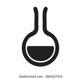 Labortube-Symbol, Vektordesign
